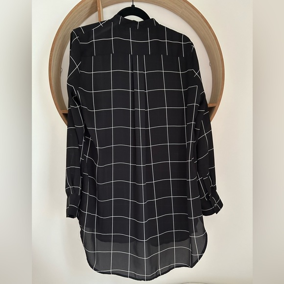 Joe Fresh Windowpane Check Tunic - Picture 2 of 5